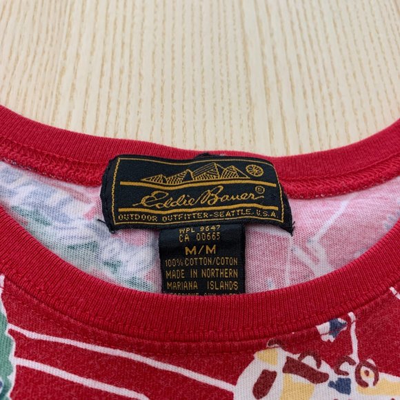Eddie Bauer Western US States T-Shirt - Picture 6 of 7